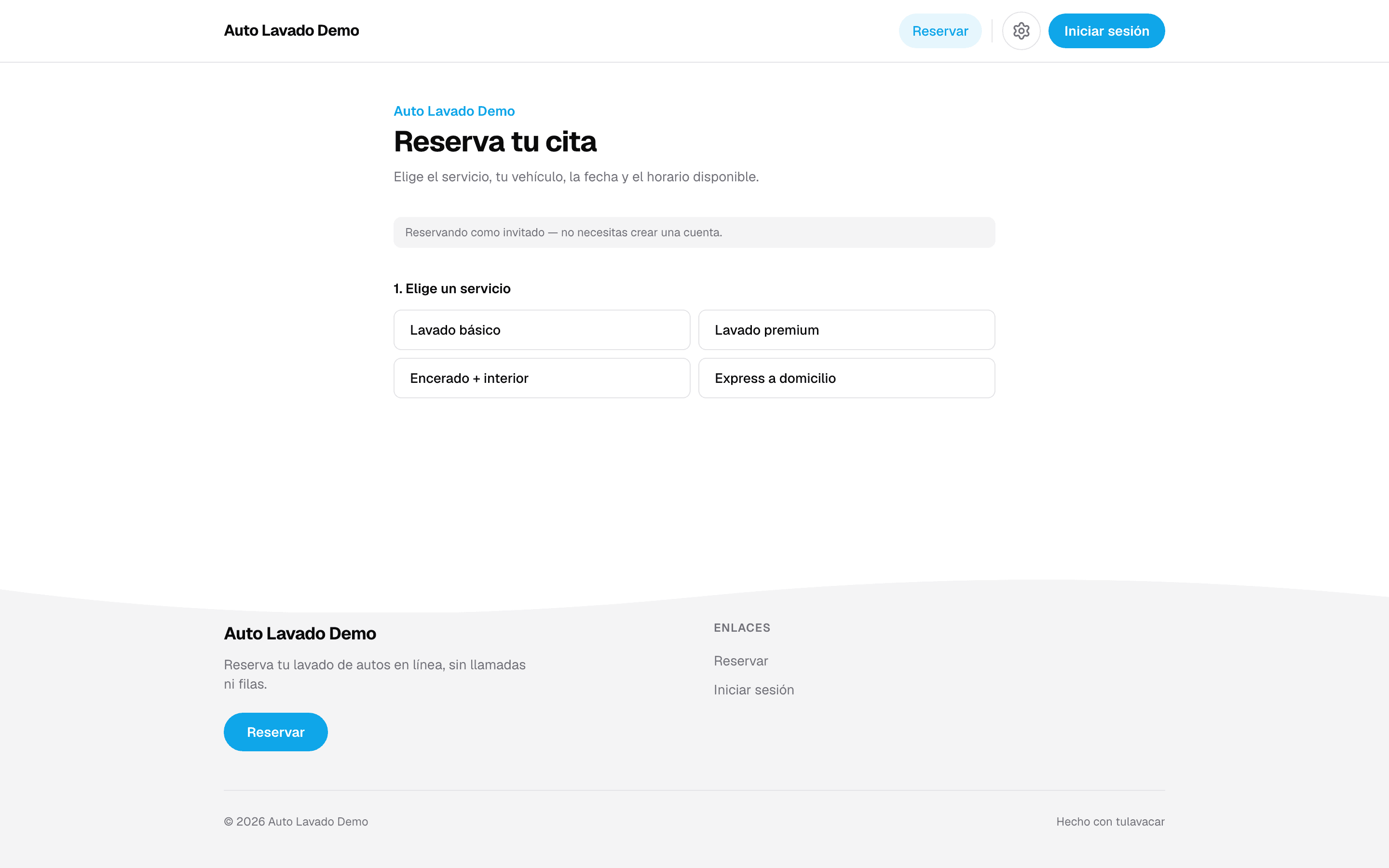 Tus clientes reservan solos, 24/7